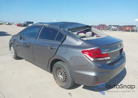 2014 Honda Civic Lx z USA, uszkodzony, nr VIN 19XFB2F51EE018671